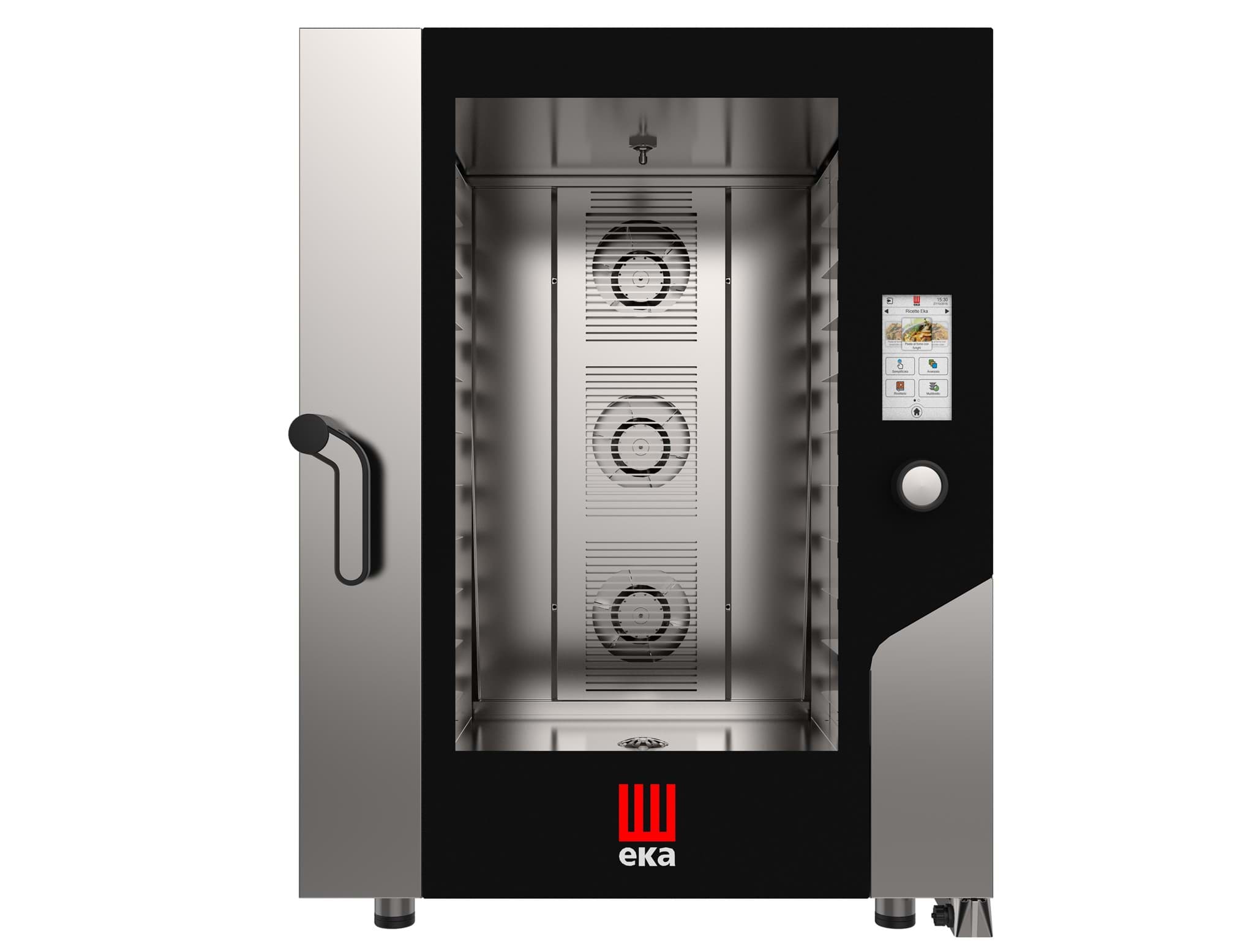 EKA MILLENNIAL SERİSİ ELEKTRİKLİ KONVEKSİYON NEMLENDİRMELİ FIRIN DOKUNMATİK KONTROL - MKF 1064 TS resmi